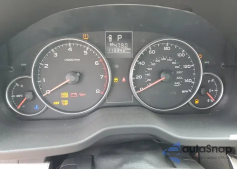 2013 Subaru Outback 2.5I z USA, uszkodzony, nr VIN 4S4BRBAC0D3222542